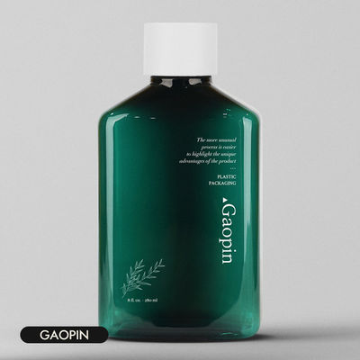 ขวดแชมพูและครีมนวดสุดหรูขวดเจลอาบน้ำ PET ใสบรรจุภัณฑ์ 400ml PCR Toner Container