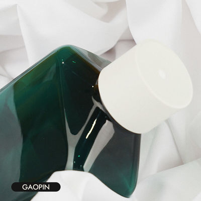 ขวดแชมพูและครีมนวดสุดหรูขวดเจลอาบน้ำ PET ใสบรรจุภัณฑ์ 400ml PCR Toner Container