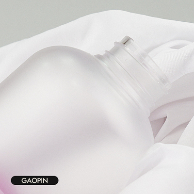 ขวดพลาสติก PET ขนาด 400 มล. บรรจุภัณฑ์บำรุงผิวแบบกำหนดเอง Body Wash Lotion Pump Bottle