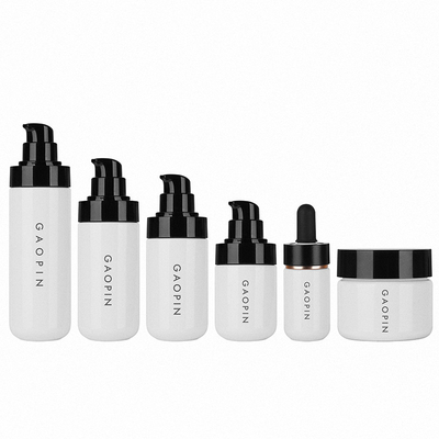 50ml 80ml 100ml 120ml ชุดผลิตภัณฑ์ดูแลผิวสุดหรูบรรจุภัณฑ์เครื่องสำอางขวดครีมคอนเทนเนอร์