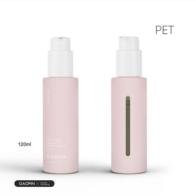 ขวดโลชั่นพลาสติก SGS พร้อมเครื่องปั๊ม 120ml Frosted