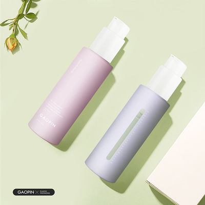 ขวดโลชั่นพลาสติก SGS พร้อมเครื่องปั๊ม 120ml Frosted