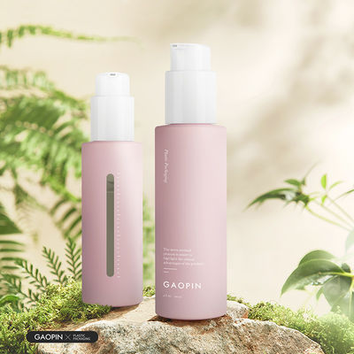 ขวดโลชั่นพลาสติก SGS พร้อมเครื่องปั๊ม 120ml Frosted