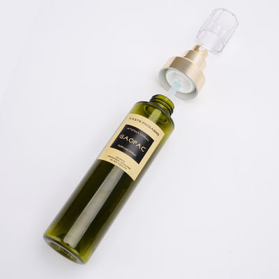 PETG ขวดพลาสติกเครื่องสำอางสีเขียวขวดครีม 50g 100ml 120ml 150ml 200ml