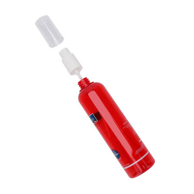 60ml 125ml 150ml ครีมบำรุงผิวหน้าปั๊มสเปรย์ขวดพลาสติก PETG พลาสติกสีแดง