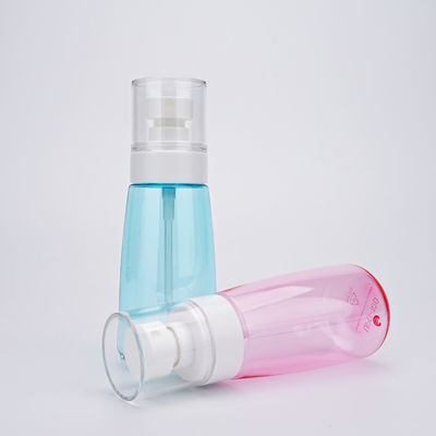 PETG 80ml 100 Ml Fine Mist Spray ขวดพร้อมฝาปิดกันฝุ่น