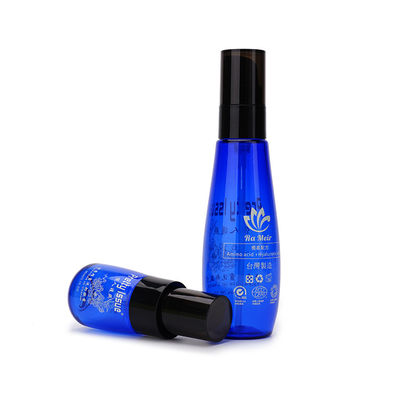 30ml 120ml PET Blue Container ผลิตภัณฑ์ดูแลผิวและบรรจุภัณฑ์ความงามขวดพลาสติกโลชั่น