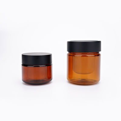 ขวดเครื่องสำอางสีเหลืองอำพัน 30ml
