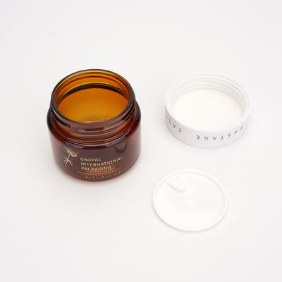 80ml 100ml ปั๊มขวดแอมเบอร์โลชั่นขวดพลาสติกบรรจุภัณฑ์เครื่องสำอาง