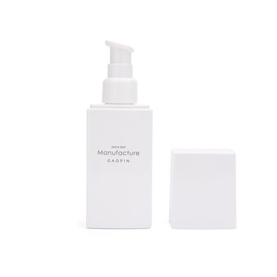 คอนเทนเนอร์ขวดโลชั่นสแควร์พลาสติก 30g 50g สำหรับบรรจุภัณฑ์ครีมบำรุงผิวกาย