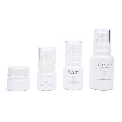 ขวดพลาสติกเครื่องสำอาง PETG Essence สีขาว 15ML 40ML 60ML 100ML ขวดโลชั่น