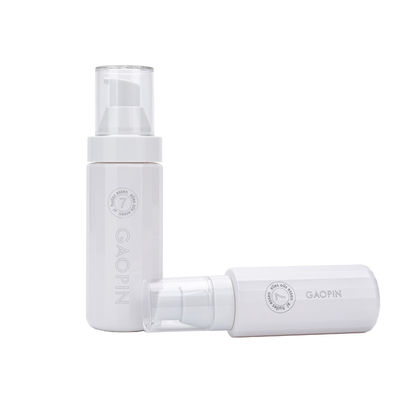 ขวดโลชั่นพลาสติก PETG สีขาวบรรจุภัณฑ์บำรุงผิว 15g 20g ขวดเครื่องสำอาง