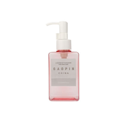 ขวดแชมพูพลาสติกสีชมพู 150 มล. PETG / PET Essence Lotion Bottles