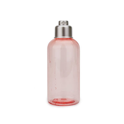 ขวดแชมพูพลาสติกสีชมพู 150 มล. PETG / PET Essence Lotion Bottles