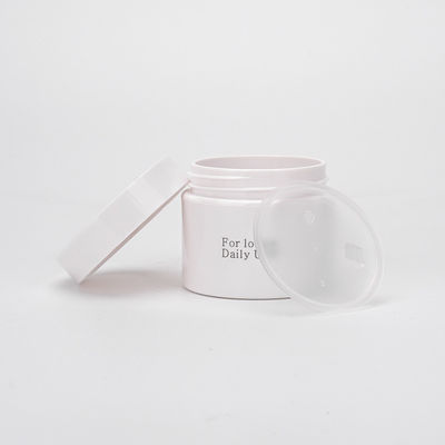 ขวดเครื่องสำอางพลาสติก OEM บรรจุภัณฑ์ขวด PET สีขาว 30ml 50ml 80ml 100ml