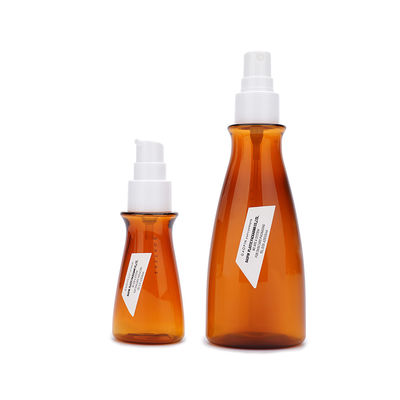 50ml 100ml 170ml ขวดโลชั่นบรรจุภัณฑ์ PET จะถูกส่งขวดโลชั่นพลาสติก