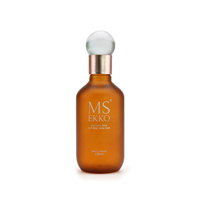 ขวดฝาเกลียวพลาสติก Toner Essence 130ml การพิมพ์สกรีน