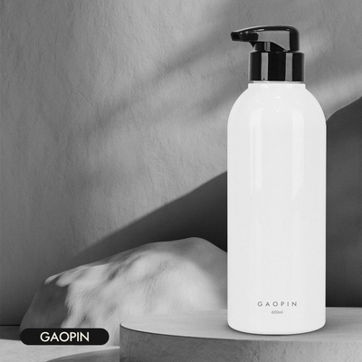 16.90oz 20.29oz ขวดแชมพูพลาสติกการพิมพ์สกรีน ISO Certification